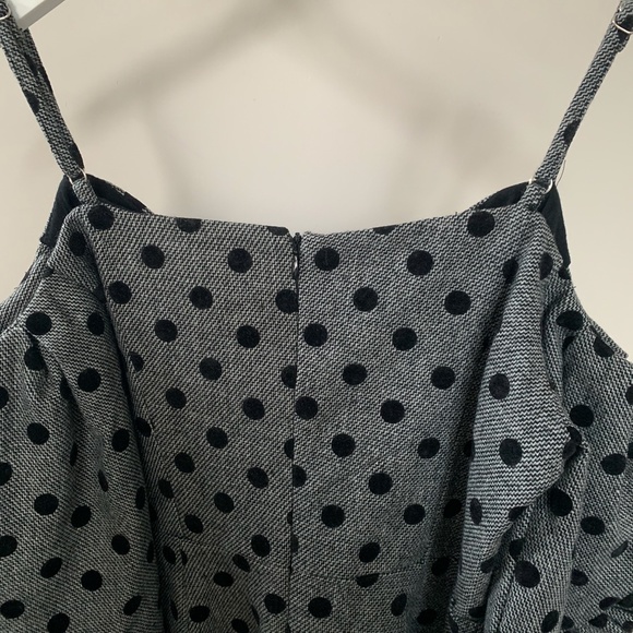 DELPHINE Off the Shoulder Polka dot Dress - Picture 5 of 7